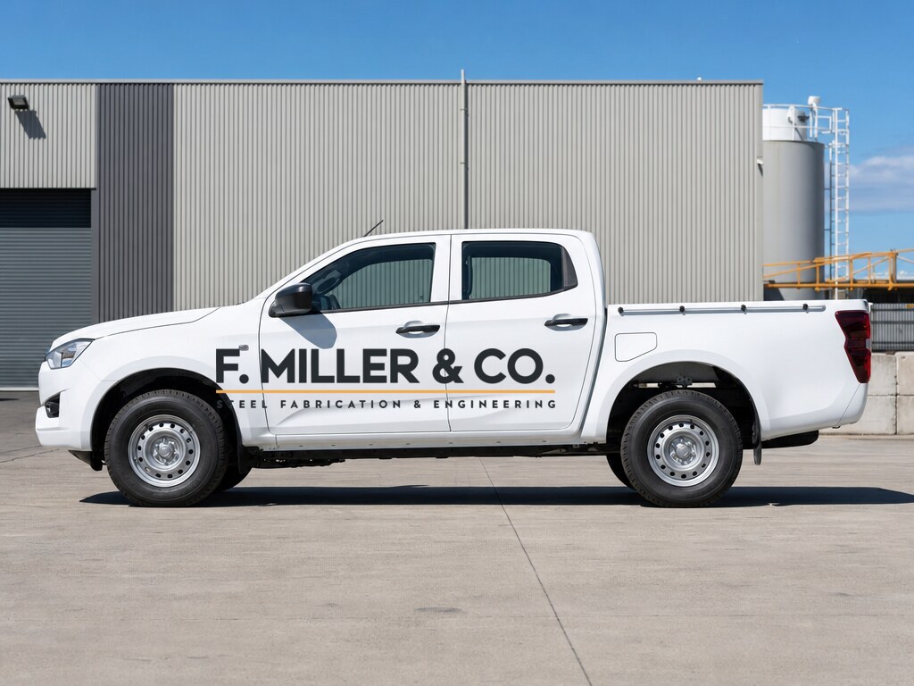 F. Miller & Co. branded service vehicle